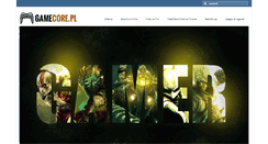 Desktop Screenshot of gamecore.pl